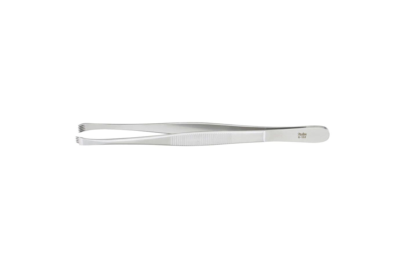 Stone Tissue Forceps - 6" (153mm) - 4 X 5 Teeth