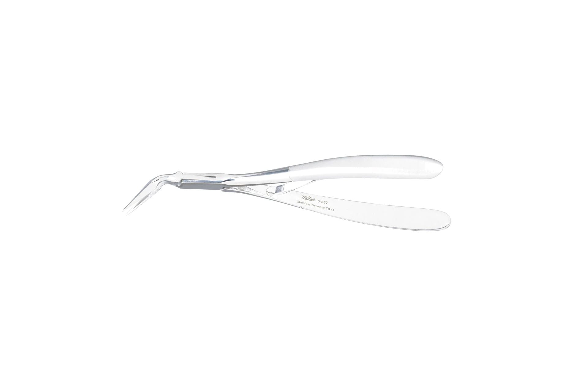 Virtus Splinter Forceps - 5-1/2" (140mm) - 45 Degree Angle