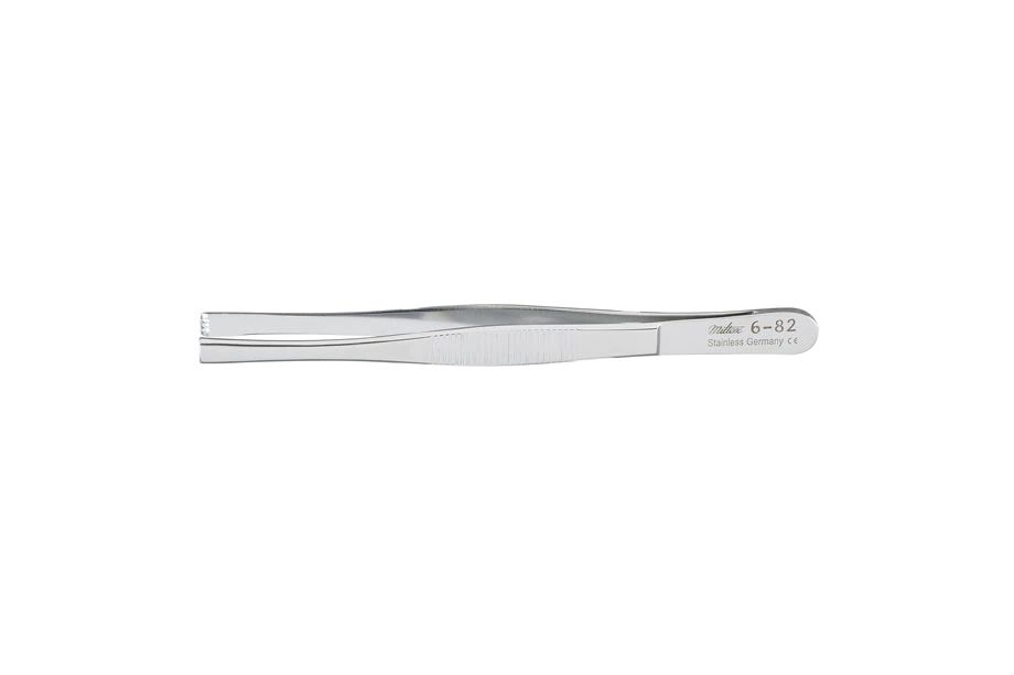 Tissue Forceps - 5-1/4" (132mm) - 4 X 5 Teeth - Serrated Handles