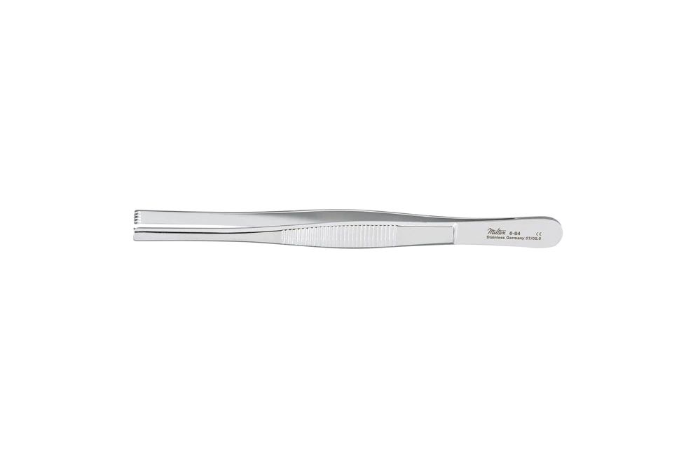 Tissue Forceps - 5-3/4" (145mm) - 4 X 5 Teeth - Serrated Handles