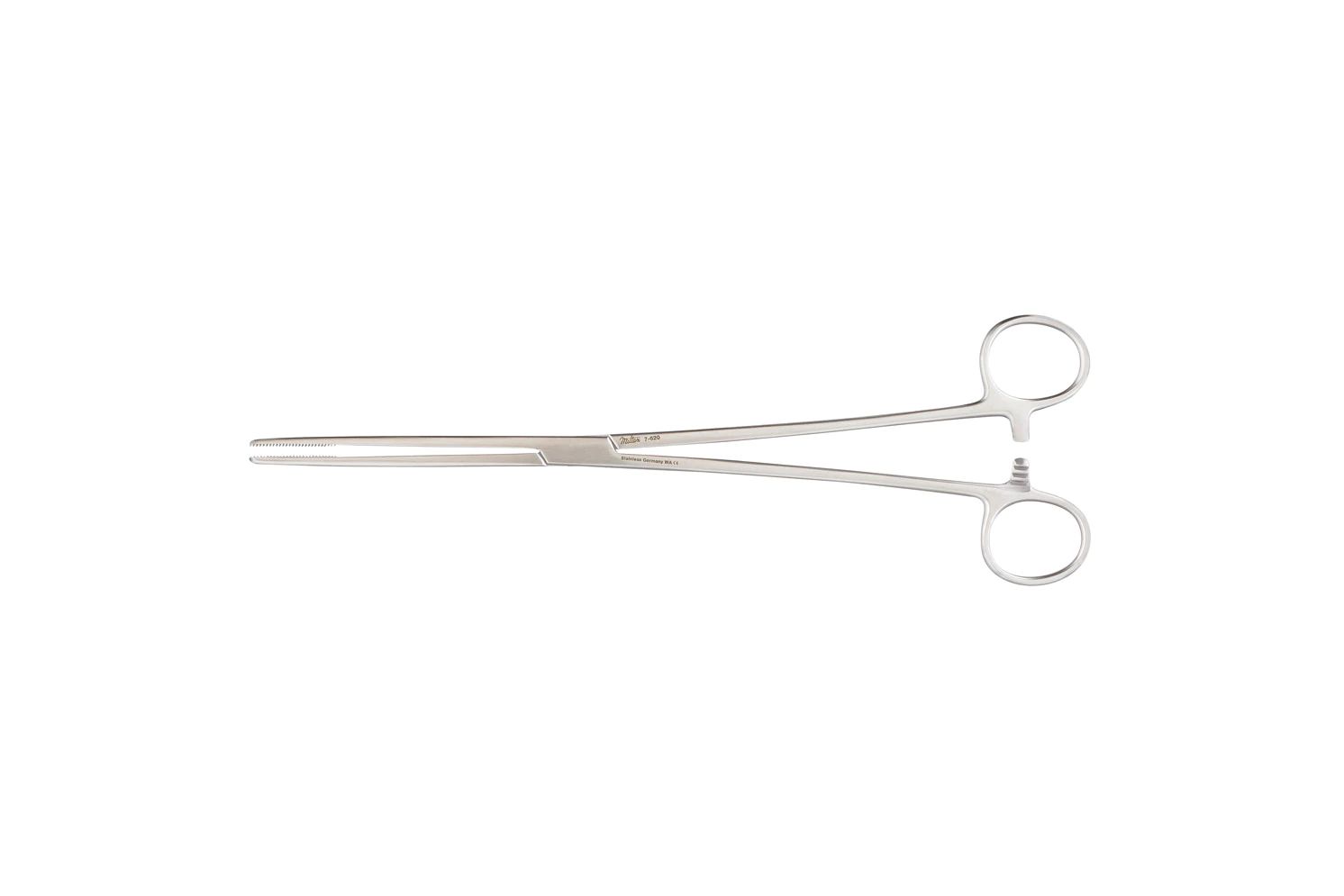 Bozeman Uterine Dressing Forceps - 10-1/4" (262mm) - Straight