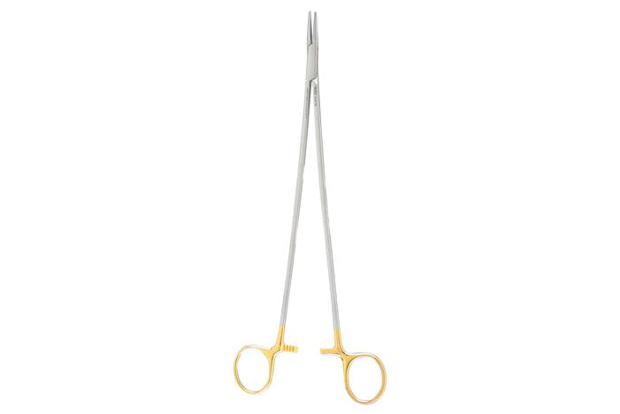 Crile-Wood Needle Holder - 10-1/4" (260mm) - Serrated Jaws - 2600 Teeth Per Square Inch