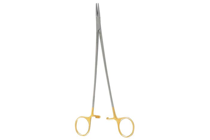 Crile-Wood Quick Release Needle Holder - 9" (230mm) - Serrated Jaws - 4000 Teeth Per Square Inch