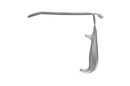 Ferreira Breast Retractor Fiber Optic - 7-1/2" (191mm) X 1" (25mm) Blade