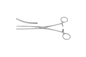 Vantage Doyen Intestinal Forceps - 9" (230mm) - Curved - Longitudinal Serrations