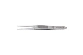 Vantage Eye Dressing Forceps - 4-1/8" (104mm) - Straight - Serrated Jaws