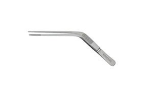 Vantage Wilde Ear Forceps - 4-7/8" (124mm) - Angular - Serrated Tips