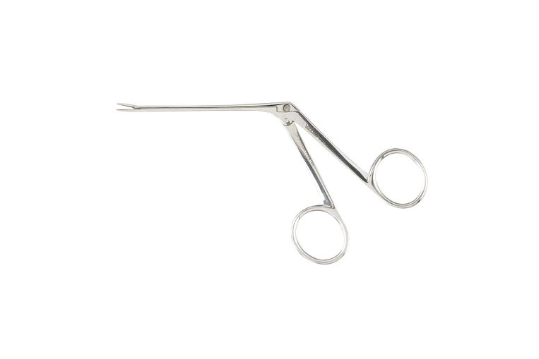 Vantage Hartman-Noyes Alligator Forceps - 3-3/8" (85mm) Shaft - Serrated Jaws