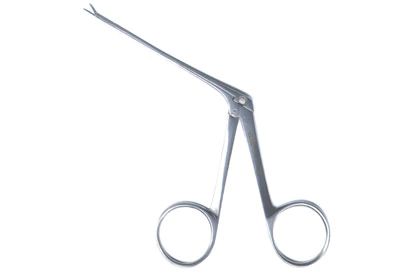 Vantage Hartman-Noyes Alligator Forceps - 3-1/8" (80mm) Shaft - Serrated Jaws - Extra Delicate