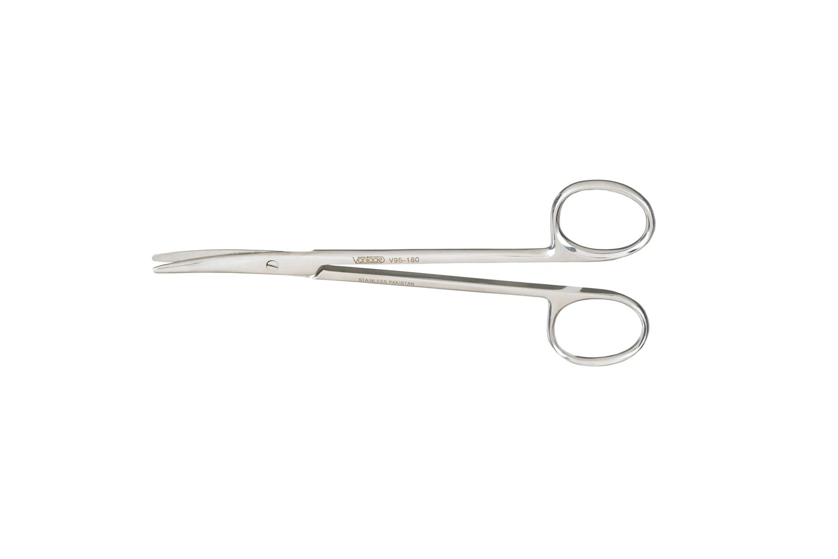 Vantage Metzenbaum Scissors - 5-5/8" (141.5mm) - Curved