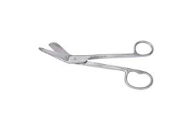 Vantage Lister Bandage Scissors - 8" (203mm) - with One Large Finger Ring