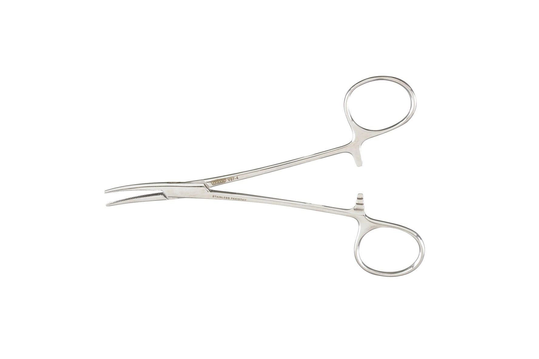 Vantage Halsted Mosquito Forceps - 4-7/8" (124mm) - Curved