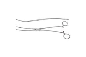 Vantage Bozeman Dressing Forceps - 10-3/4" (276mm) - Double Curved