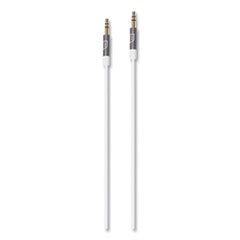 iStore 3.5 mm AUX Audio Cable, 4.9 ft, White