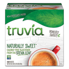 Natural Sugar Substitute, 0.07 oz Packet, 400 Packets/Box