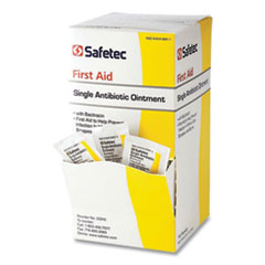 First Aid Single Antibiotic Ointment, 0.03 oz Packet, 144/Box