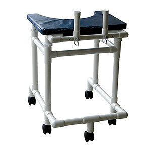 Pediatric Series - Child platform walker w/adjustable height,3" twin casters