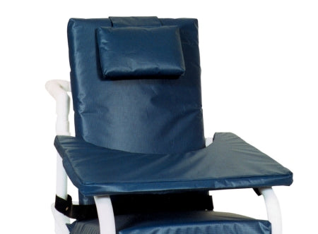 Enclosed padded lap tray w/anti-bacterial upholstery for 18" Geri chair