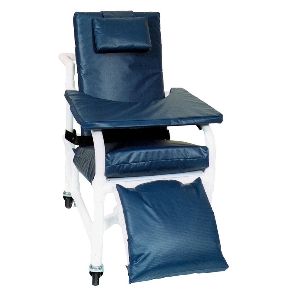 Enclosed padded lap tray w/anti-bacterial upholstery for 21" Geri chair