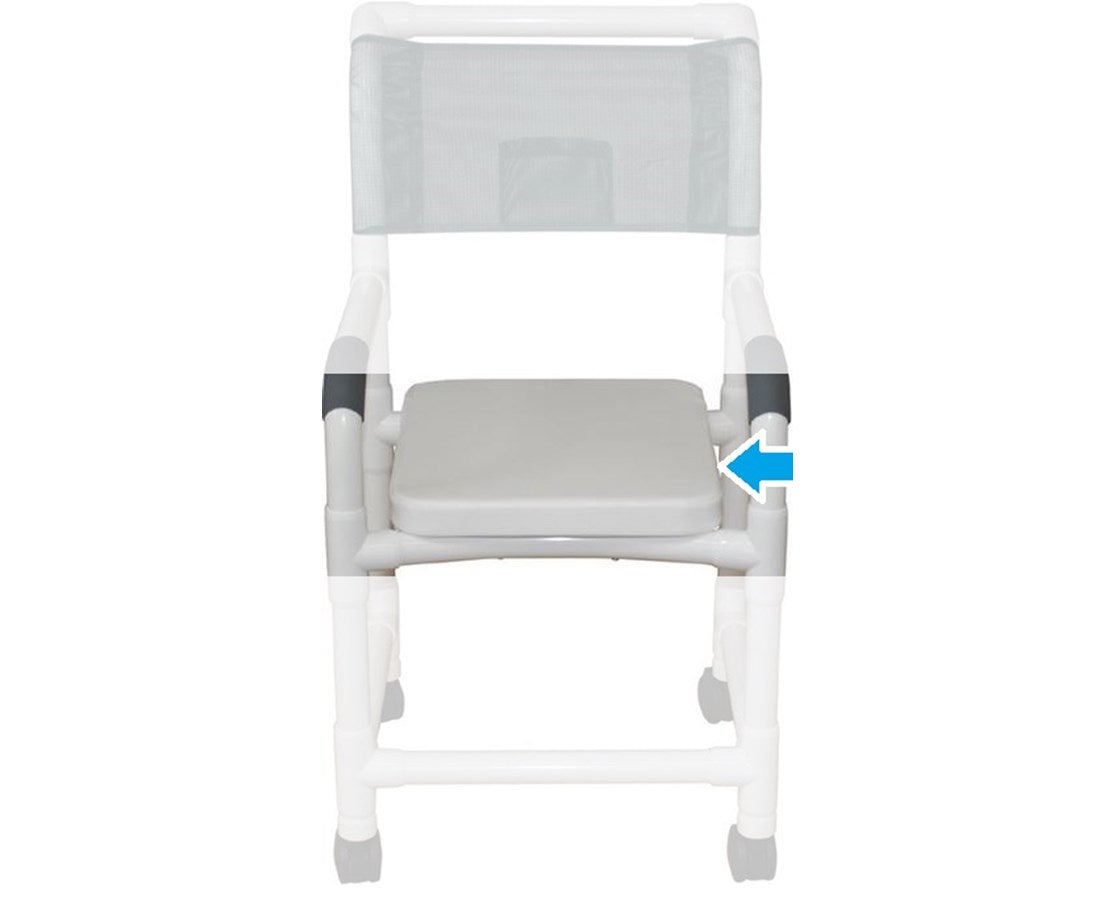 Deluxe Soft Seat Complete, No Commode Opening