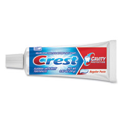 Toothpaste, Personal Size, 0.85oz Tube, 240/Carton