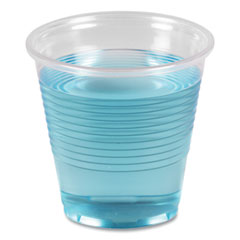 Translucent Plastic Cold Cups, 5 oz, Polypropylene, 100 Cups/Sleeve, 25 Sleeves/Carton