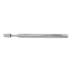 Slimline Pen-Size Pocket Pointer with Clip, Extends to 24.5", Silver