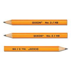 Golf Wooden Pencils, 0.7 mm, HB (#2), Black Lead, Yellow Barrel, 144/Box