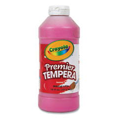 Premier Tempera Paint, Magenta, 16 oz Bottle