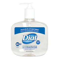 Antibacterial Liquid Hand Soap for Sensitive Skin, Floral, 16 oz Pump, 12/Carton