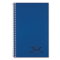 Single-Subject Wirebound Notebooks, Medium/College Rule, Blue Kolor Kraft Front Cover, (80) 7.75 x 5 Sheets