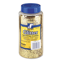 Spectra Glitter, 0.04 Hexagon Crystals, Gold, 16 oz Shaker-Top Jar