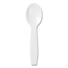 Polystyrene Taster Spoons, White, 3000/Carton