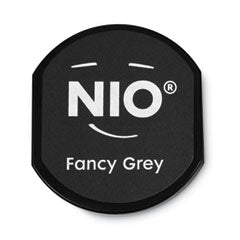 Ink Pad for NIO Stamp with Voucher, 2.75" x 2.75", Fancy Gray