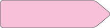 REDI-TAG® FLAGS & TAGS ARROW PINK REMOVABLE 1 3/4" X 9/16" 120 PER ROLL