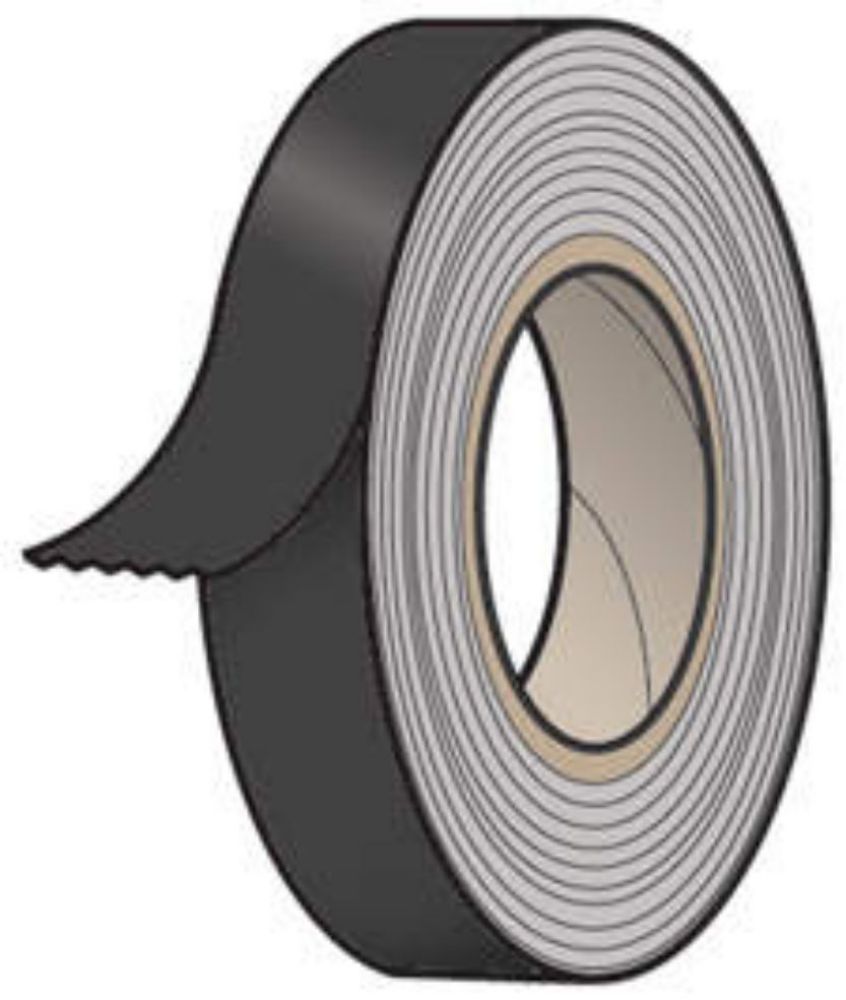 SPEE-D-TAPE™ COLOR CODE REMOVABLE TAPE  1/2" X 500" PER ROLL -   BLACK