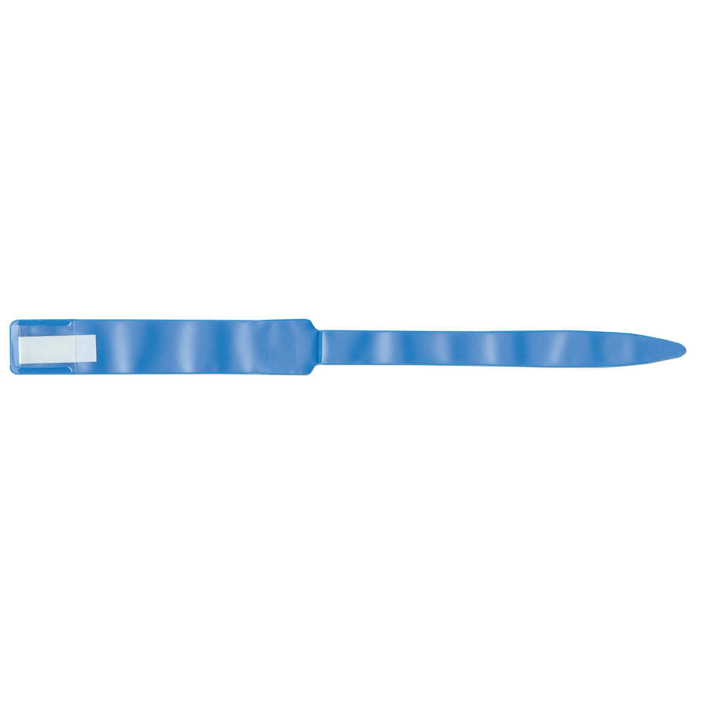 Soft-Lock® Insert Wristband Vinyl X13 Adult Blue - 250 per Box