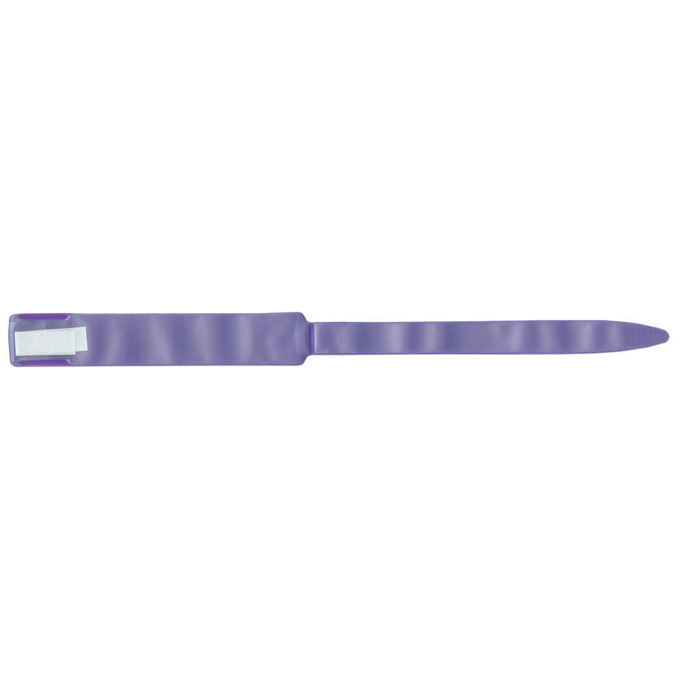 SOFT-LOCK® INSERT WRISTBAND VINYL X13 ADULT PURPLE - 250 PER BOX