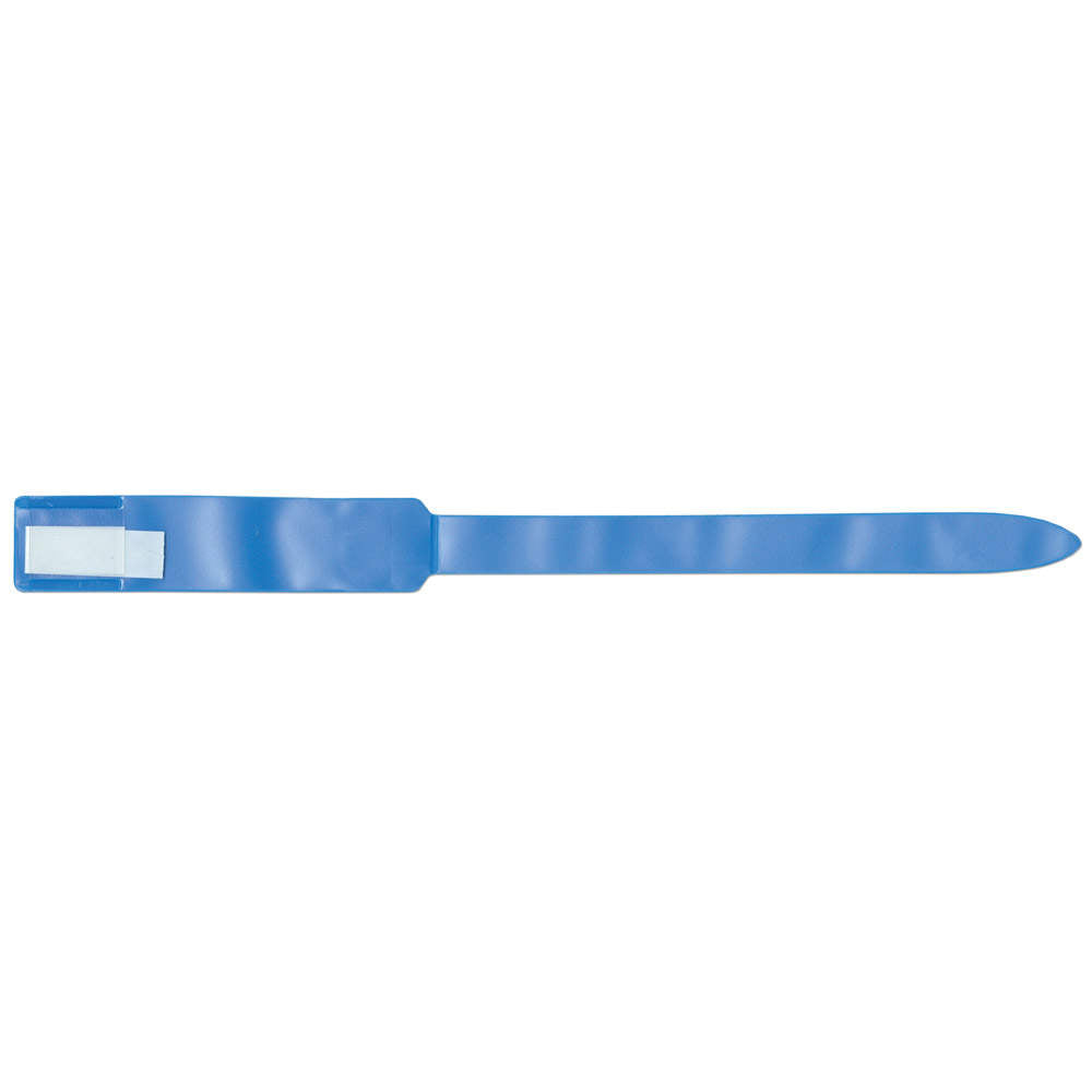 SOFT-LOCK® INSERT WRISTBAND VINYL X11 ADULT/PEDI BLUE - 250 PER BOX