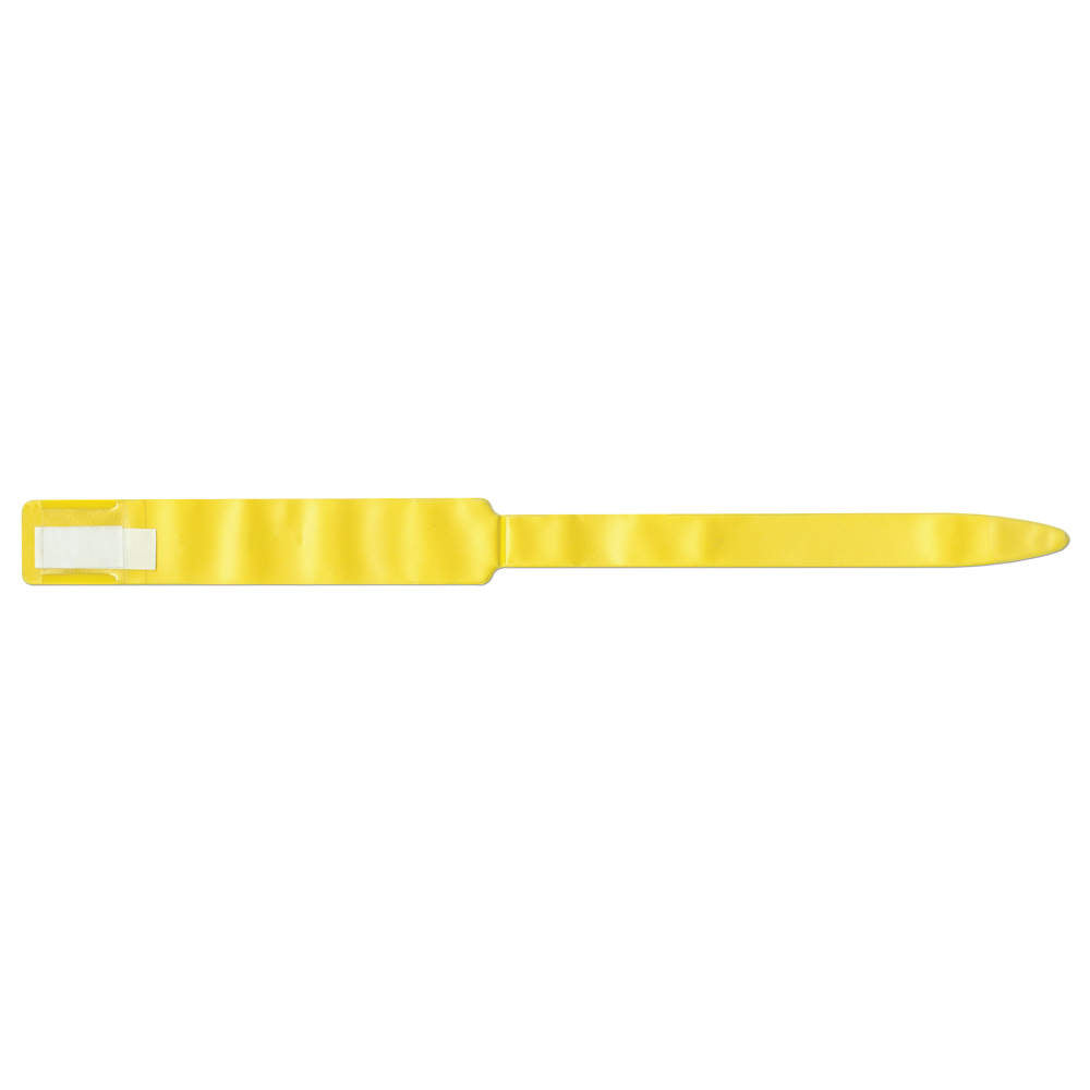 SOFT-LOCK® INSERT WRISTBAND VINYL X13 ADULT YELLOW - 250 PER BOX