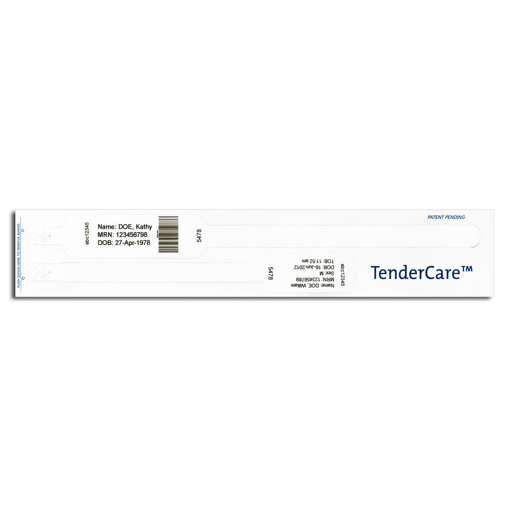 TENDERCARE® 2 PART MATERNAL CHILD THERMAL- 1" CORE- 120 SETS/ROLL - WHITE 7750-11-PDO