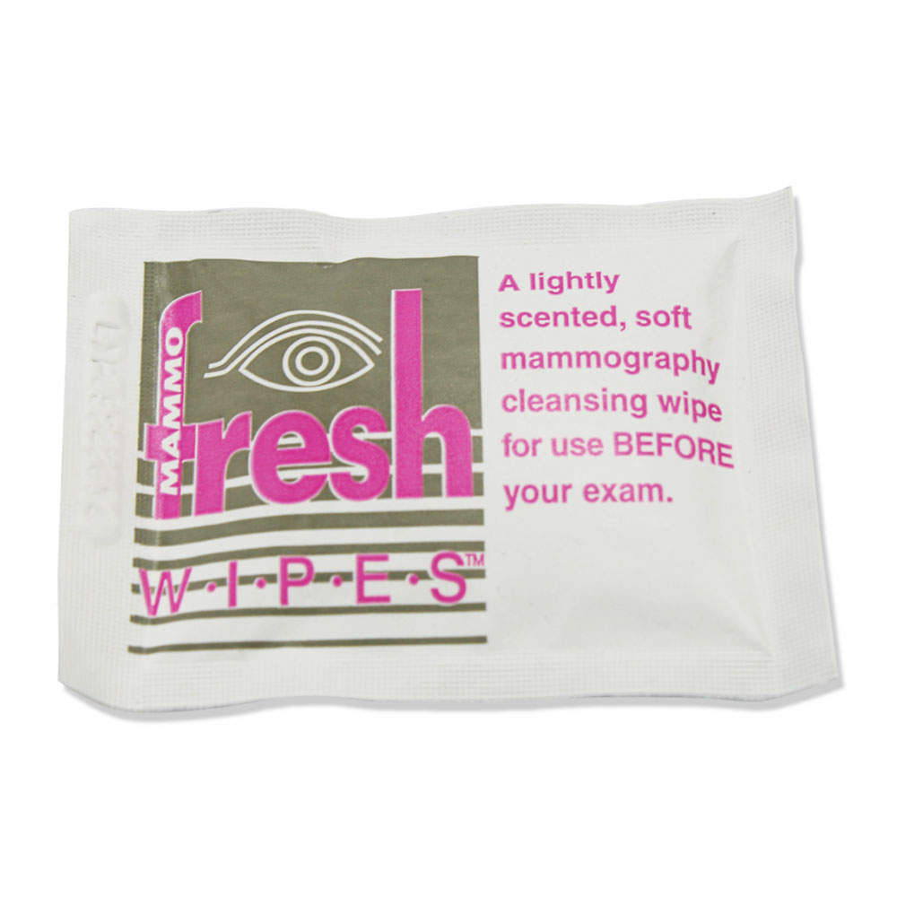 FRESHWIPES™ MAMMOGRAPHY PATIENT WIPE PRE-MOISTENED CLEANSING TOWELETTE | INDIVIDUALLY PACKAGED 500 PER CASE