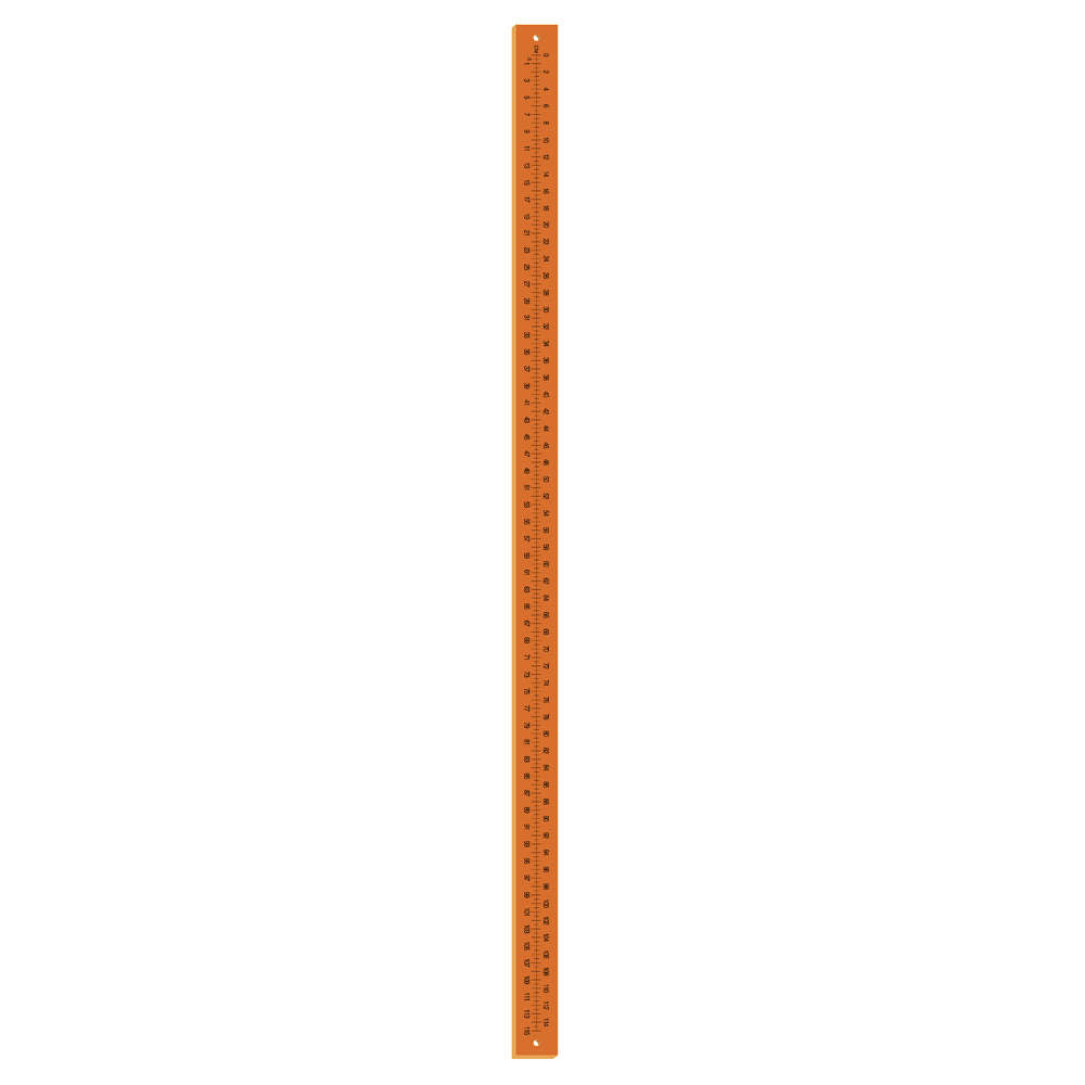 X-RAY MARKER ACCESSORY RULER|RADIOPAQUE AMBER 2"X1/16"X48" 1 PER EACH