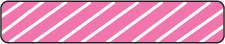 SPEE-D-BAR™ FLAGS & TAGS STRIPED HOT PINK REMOVABLE 1"X3/16" 450 PER PACK