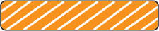 SPEE-D-BAR™ FLAGS & TAGS STRIPED ORANGE REMOVABLE 1"X3/16" 450 PER PACK