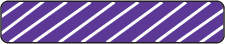 SPEE-D-BAR™ FLAGS & TAGS STRIPED PURPLE REMOVABLE 1"X3/16" 450 PER PACK