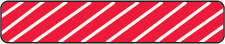 SPEE-D-BAR™ FLAGS & TAGS STRIPED RED REMOVABLE 1"X3/16" 450 PER PACK