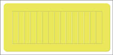 SPEE-D-BAR™ FLAGS & TAGS SOLID FLUORESCENT YELLOW REMOVABLE 1"X3/16" 900 PER PACK