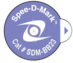 SPEE-D-MARK™ MAMMOGRAPHY SKIN MARKER NIPPLE RADIOPAQUE FOR DIGITAL 2.3MM - 100 PER BOX