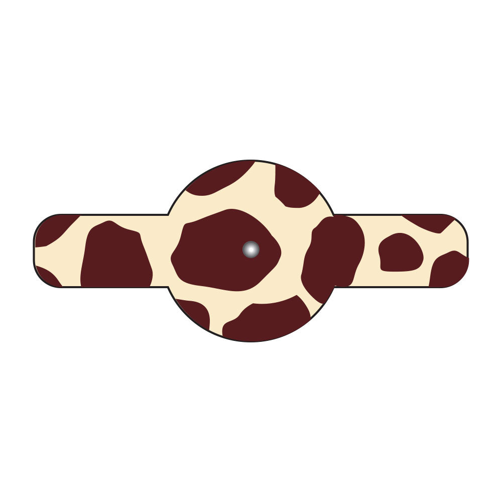 SPEE-D-WING™ MAMMOGRAPHY SKIN MARKER NIPPLE RADIOPAQUE | GIRAFFE PRINT 2.5MM - 100 PER BOX